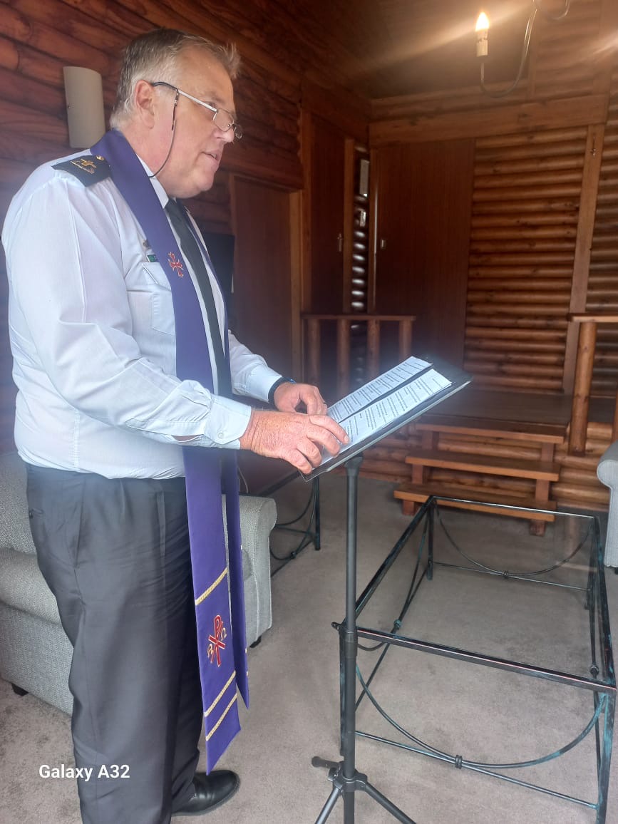 Wedding ceremony by Dr. Gerrit Rademeyer in Hartswater