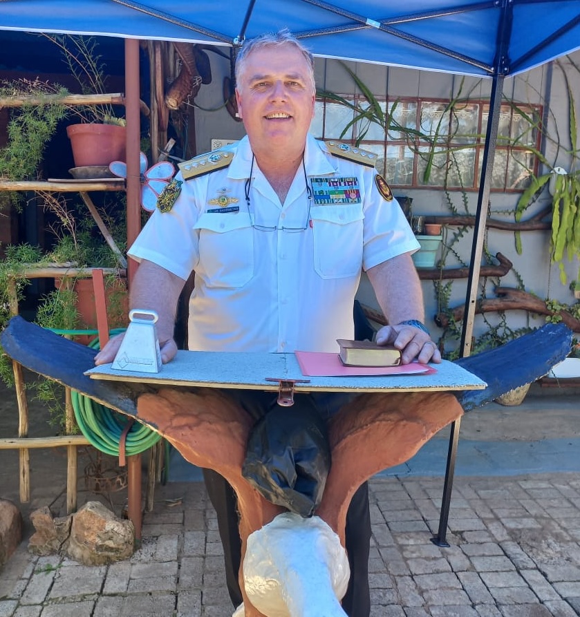 Wedding ceremony by Dr. Gerrit Rademeyer in Hartswater